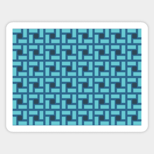 Tiled Rectangular Seamless Pattern 007#001 Sticker